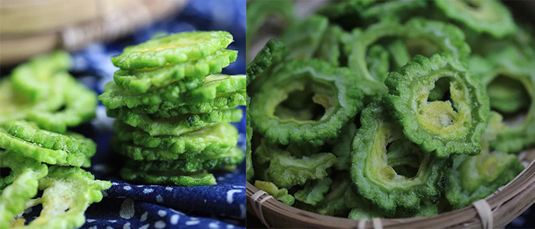 Stainless Steel Vegetable Chips Making Machine for Frying Bitter Gourd