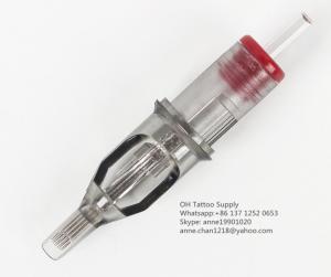 Wholesale Membrane And Stable Premium Tattoo Needle Cartridges Disposable Round Liner Curved Magnum #12 Diameter 0.35mm from china suppliers