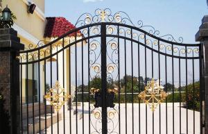 Wholesale Double Out Swing Contemporary Metal Gates For House Outdoor Entrance from china suppliers