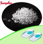 Transparent 95A Hardness Thermoplastic Rubber For Insoles And Foot Care Products