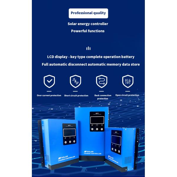 48/12/24/36V Solar Charge Controller MPPT Solar Panel Charging Controller