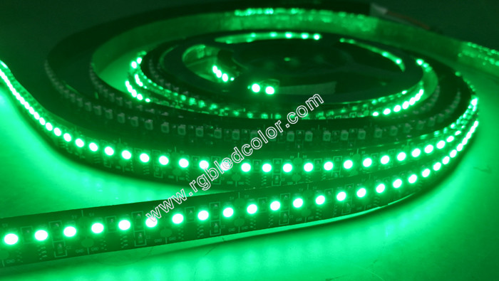 15mm width black pcb digital R G B single color changing led tape