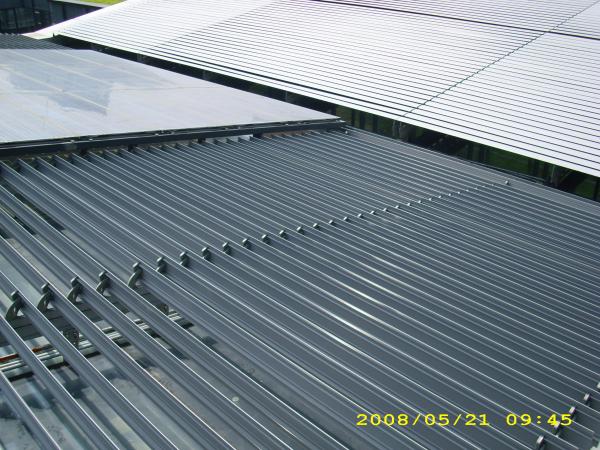 Aerofoil Aluminum Retractable Louvered Roof Systems Building Facade Light