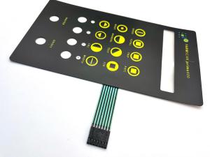 Wholesale Pocket Layered Graphic LCD Printing Membrane Keypad Suppliers Foil For Medical Enclosure from china suppliers
