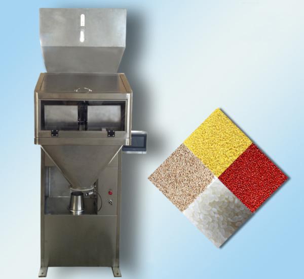 Dog Food Coffee Bean Granules Bagging Machine Semi Automatic Weigh Filling