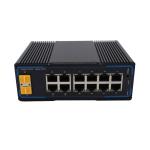 Industrial Managed Din Rail Switch 2X1000Mbps to 12x10/100/1000Mbps UTP RJ45