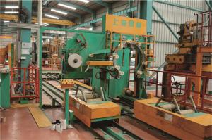 Wholesale 380V 50Hz Steel Coil Wrapping Line OD800-1500mm With Turnstile Tilting Machine from china suppliers