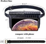 Crocodile Small Crossbody Fanny Pack Pu Leather Purses With Cell Phone Pockets