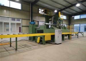 Wholesale Small Shot Roller Conveyor Blast Machine For Cleaning Aluminum Parts / Channel Bars from china suppliers