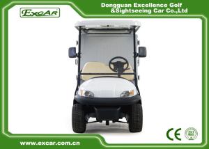 Wholesale White 2 Person Golf Utility Vehicles With Closed Type Container from china suppliers
