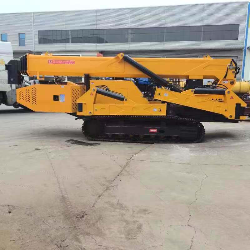 3-12ton Tracked Chassis Portable Lift Crane Remote Control Spider Crane for Sale