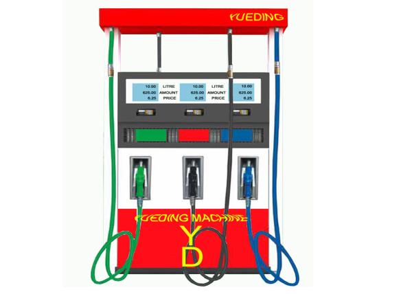 3 PRODUCTS 6 NOZZLES 6 HOSE FUEL DISPENSERS OR FUEL DISPENING PUMPS SUNCTION