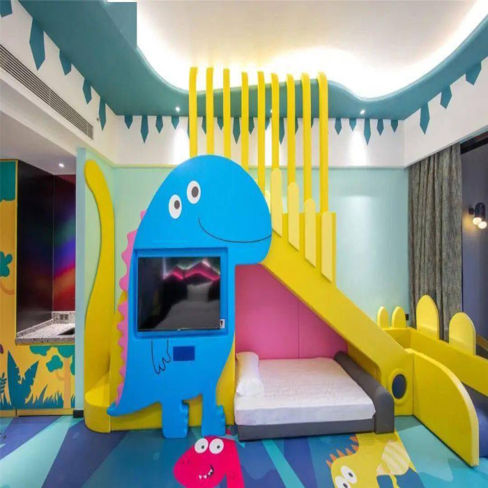 Instructions Included Kid-Friendly Hotel Slide for Kids Club Fun and Entertainment