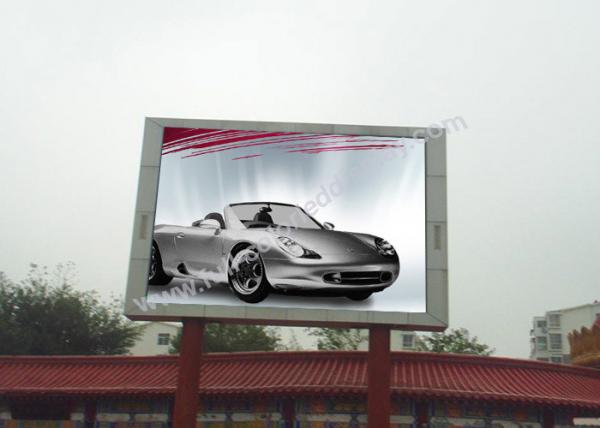 Quality High Luminance P10 led outside screen display 1080P High Color Contrast for sale