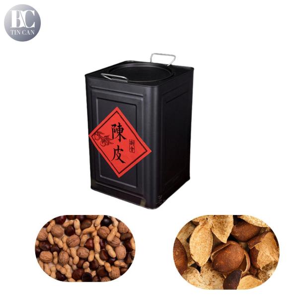 Nut Tin Package Making Machine 30cpm Dried Fruit Metal Tin Container Making Machine