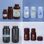 Chemical Industrial 100ml 250ml Plastic Bottles HDPE Wide Mouth For Laboratory