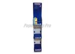 Blue Retail Cardboard Floor Displays 3 Slant Tiers For Holding Massaging
