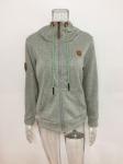 Winter women wear long sleeve zipper up hoodies for women