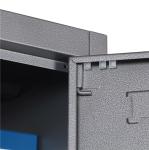 Powder coating Metal Wardrobe Closets Steel Cabinet Storage File And Clothes