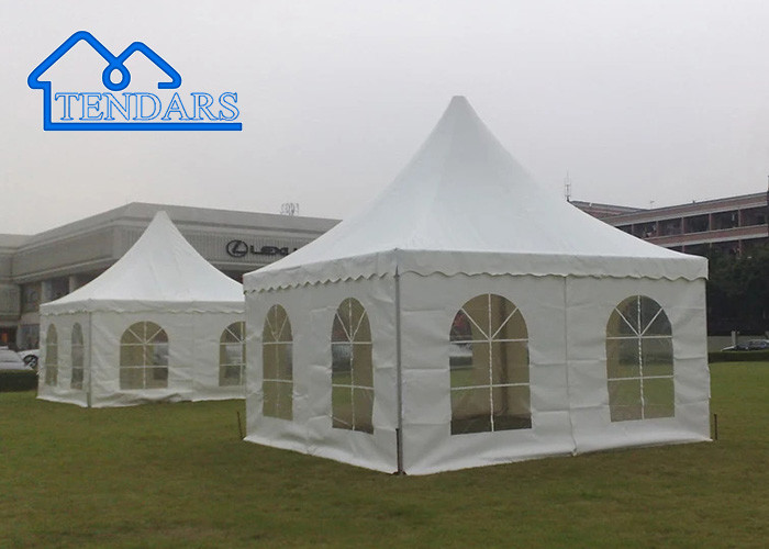 3X3 5X5 6X6 Steel Aluminum White Pvc Pagoda Marquee Tent Forparty, Event, Exhibition, Wedding, Sports Etc