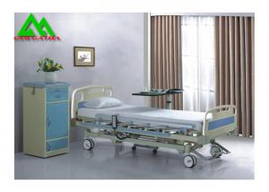 China Multifunction Hospital Ward Equipment Electric Medical Bed Metal Material on sale