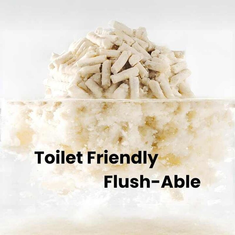 BSCI MSDS Bulk Tofu Cat Litter 1.5mm Small Size Tofu Litter Sand
