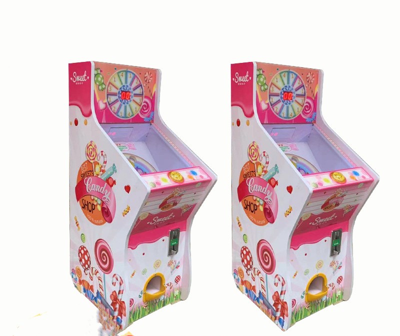 OEM Coin Operated Kiddie Ride Coin Pusher Lollipop Vending Game Machine