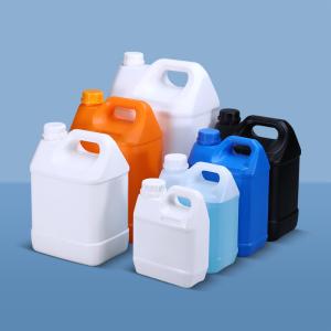 Wholesale Tranparent 5L HDPE Bottles Oil Drum Jerry Can Plastic Water Container Food Grade Empty from china suppliers