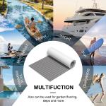 EVA Foam Boat Floor Teak Decking Sheet Anti Slip Waterproof OEM Marine Flooring
