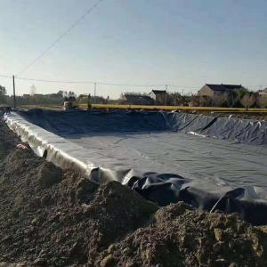 Wholesale Geomembrane Liner for Fish Pond Landfill Dam Waterproof After-sale Service Sale HDPE from china suppliers