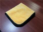 yellow color microfiber microfibre car cleaning detailing towels/cloth with
