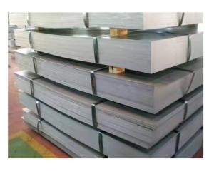 Wholesale Manufacturing 6m Length Mid Hard Galvanized Steel Plate for Strong and Construction from china suppliers