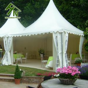 Wholesale White Garden High Peak Tents 5x5m Aluminum Pagoda Party Event Tent from china suppliers