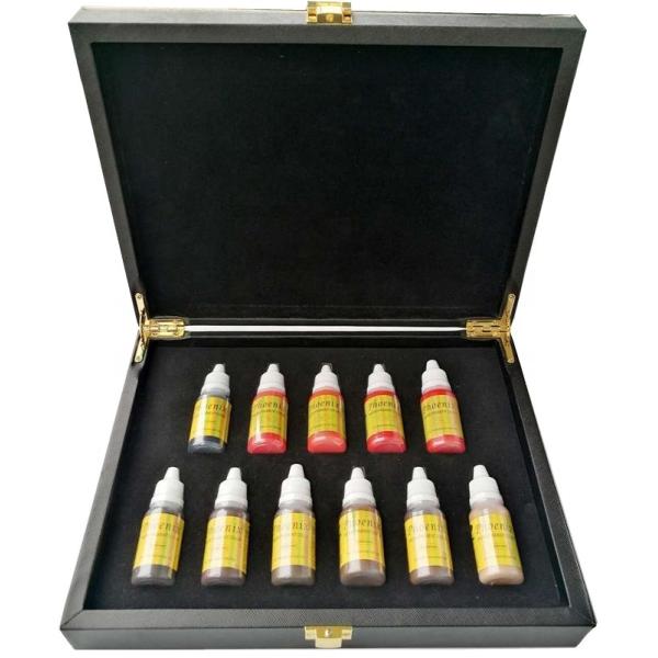 EU Liquid Permanent Makeup Tattoo Ink Pigments 10ml Red Blue Color