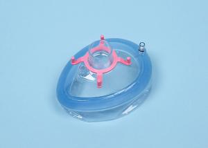 Wholesale Medical Grade PVC Anesthesia Face Mask with Check Value and Air Cushion from china suppliers