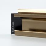 18mm Thinckness Furniture Hardware Aluminum Cabinet Handles
