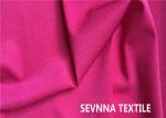 Plain Colors Nylon Swimwear Fabric , Beachwear Polyester Fabric For Swimwear
