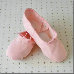 Wholesale high quality canvas fabric dance shoes practice ballet shoes with children and adult sizes from china suppliers