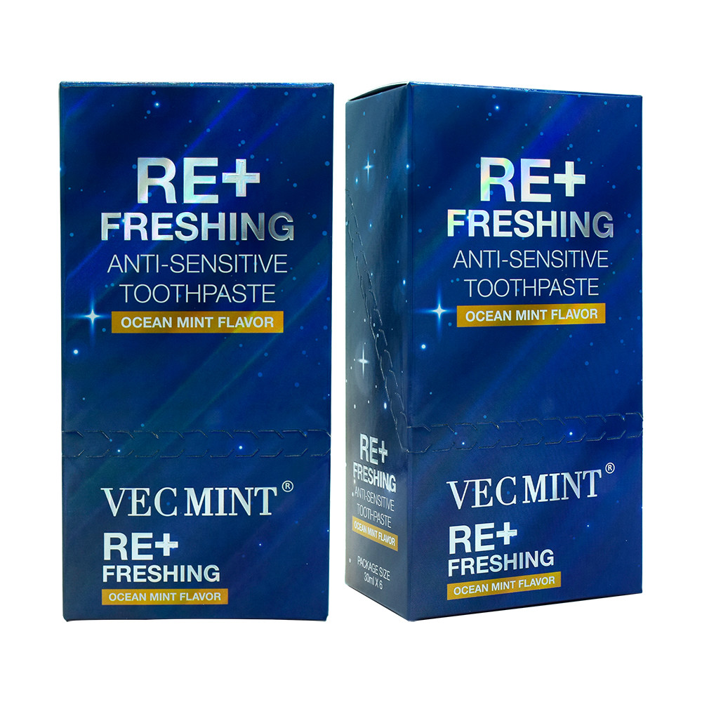 OEM Effective Whitening Anti-sensitivity Toothpaste Set 30ml Stain Removal Mouth Breathing Tooth Cleaning