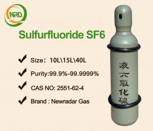 Wholesale Colorless Liquefied Gas Refrigerant Gas  Sulfur Hexafluoride as a Dielectric Gas Electron Grade Industrial Grade from china suppliers