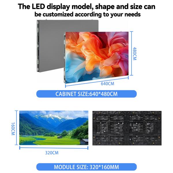 P0.9 P1.25 P1.5 COB LED Display 1000cd Brightness 3840Hz Refresh