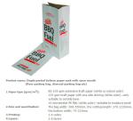 Custom Label Printing Charcoal packaging Paper Bags, charcoal bags, pp/kraft