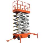 Lifting Height 7m Mobile Scissor Lift Hydraulic Mobile Man Lift
