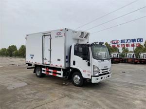 Wholesale 130hp Isuzu Refrigerated Truck Cargo Van Truck 4x2 Frozen Food Trucks from china suppliers