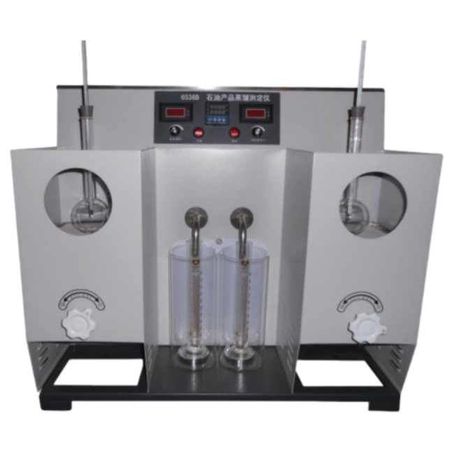 Gasoline Distillation Tester RT ~ 400℃ Double Holes LED Digital Display ASTM D86