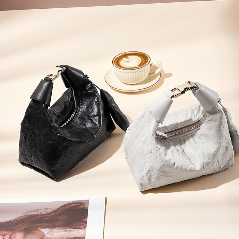 Polyester Lining Material Fashion Crossbody Bag for Women's Shoulder Bag Leather Bag