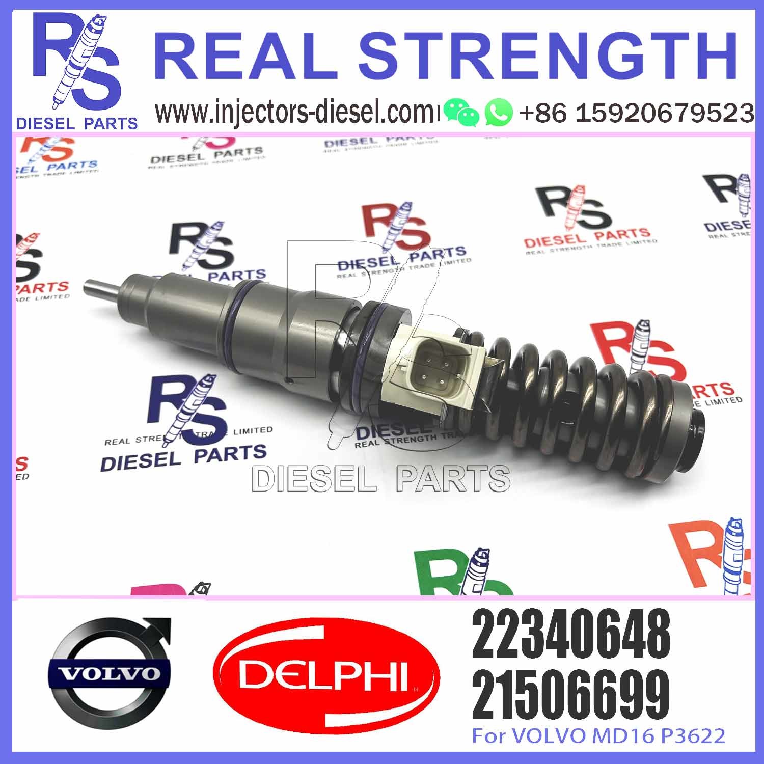 Engine Parts 21506699 Diesel Fuel Injector BEBE5G17001 BEBE5G17001