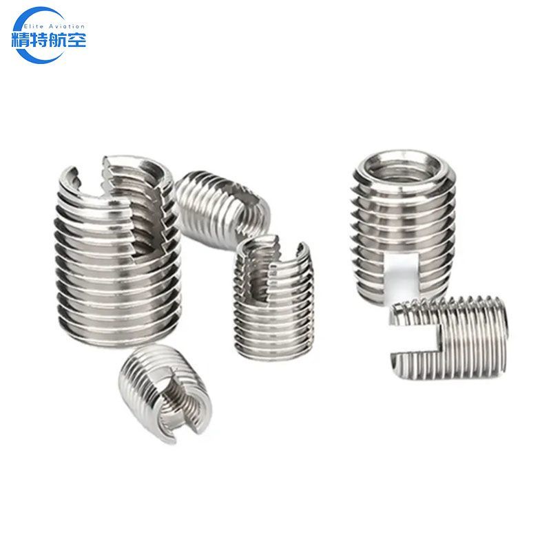Hot Sale M2 M3 M4 M5 M6 M8 M10 Self Locking Screw Lock Self-Tapping Threaded Inserts