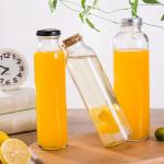 Food Grade Airtight Soft Drink Bottle Leak Proof Airtight Glass Bottles