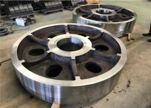 Wholesale Vacuum Casting Process Alloy Steel Casting Parts Alloy Steel Wheels For Port Machine from china suppliers